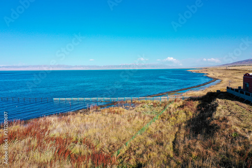 Qinghai Lake in Northwest China