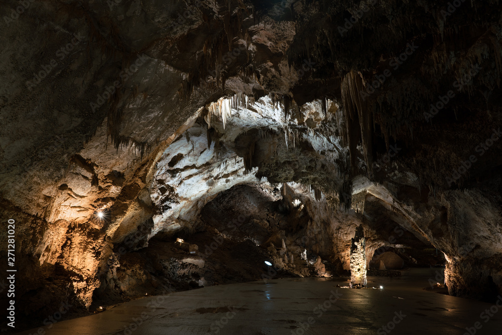 inside Lipa Cave near Cetinje in Montenegro inside Lipa Cave near Cetinje in Montenegro