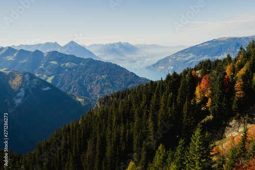 Alps Autumn Landscape