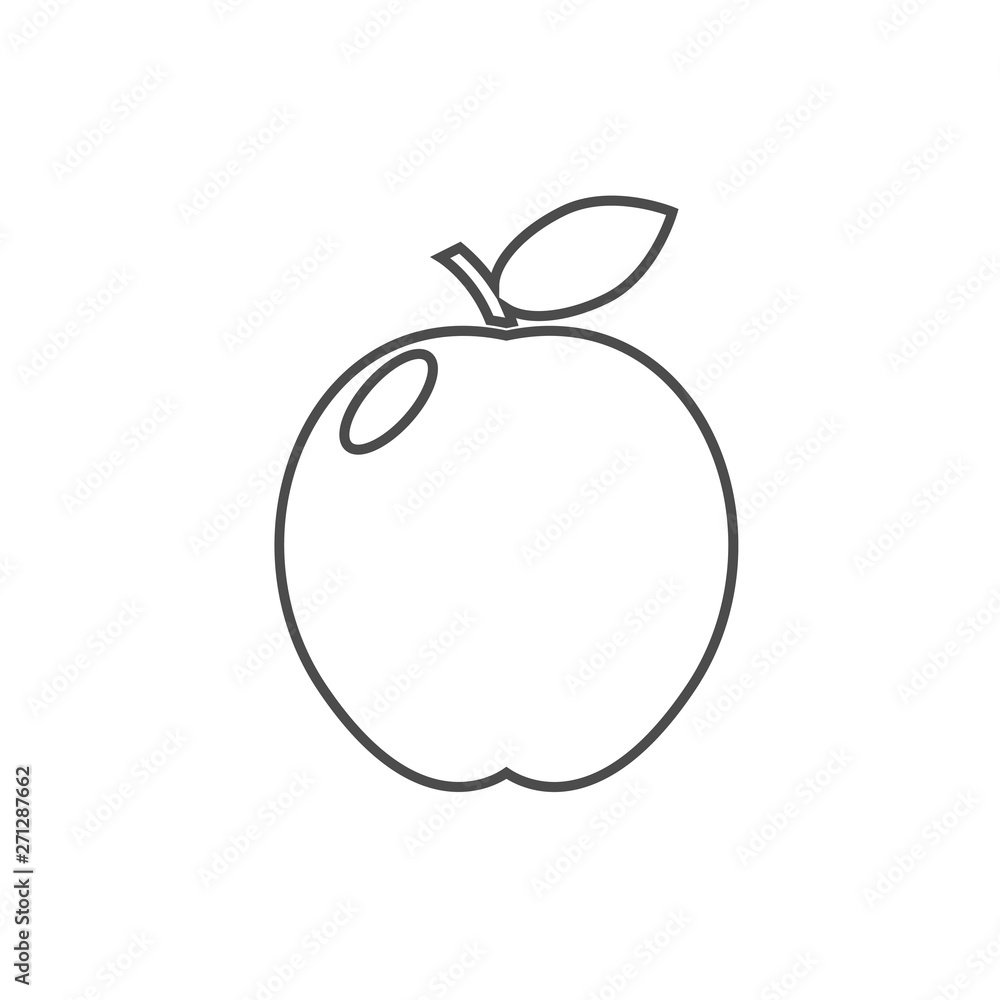 Apple vector icon Apple vector icon