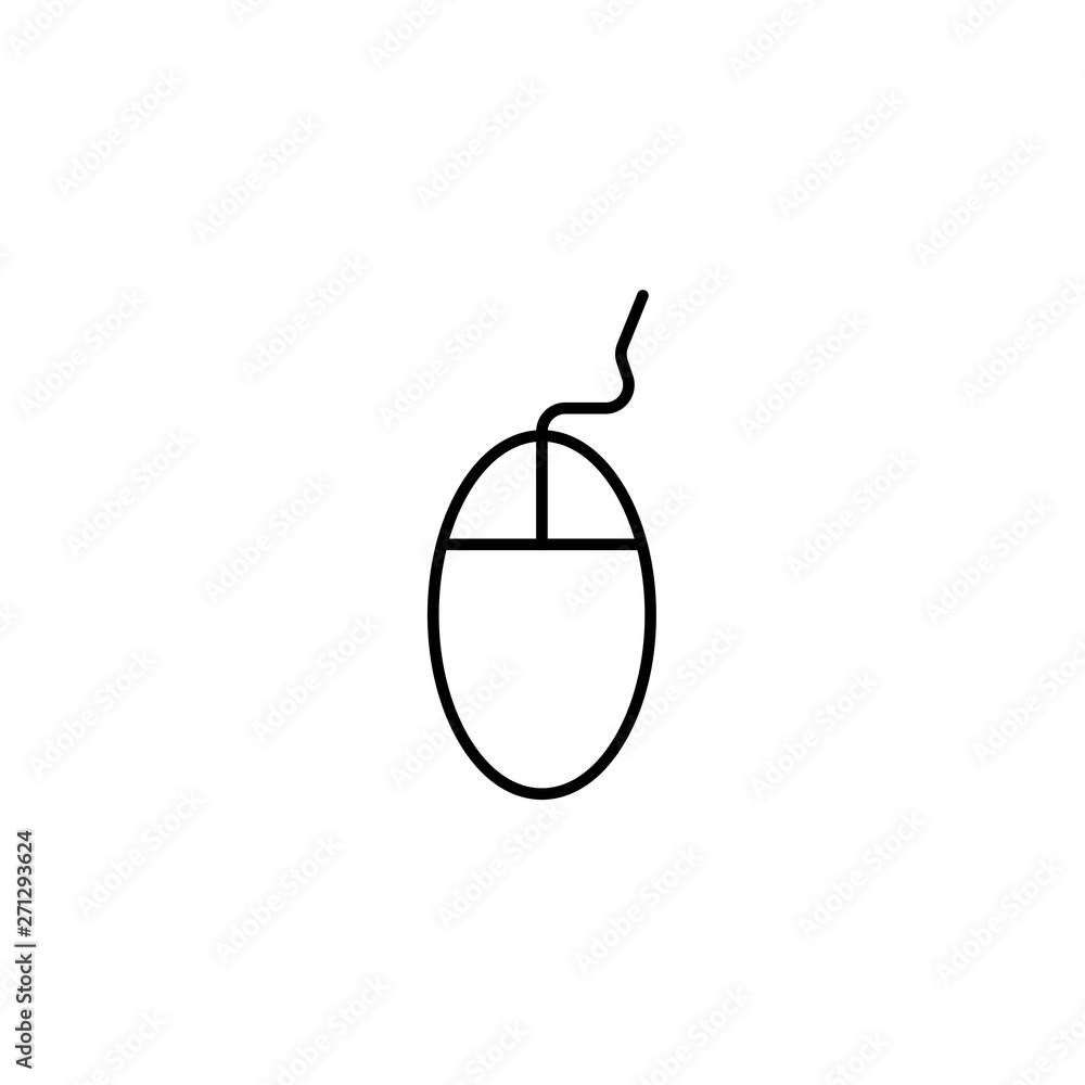 Mouse icon vector illustration template Mouse icon vector illustration template
