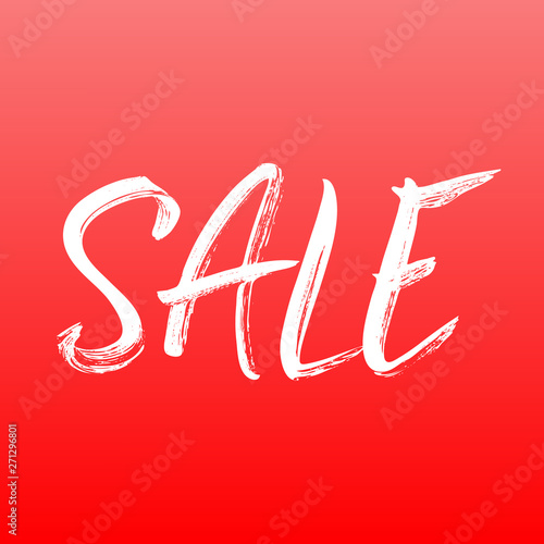 Sale word. Sale background, tag, banner