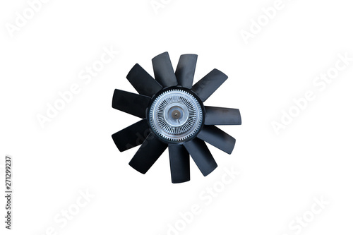 Tablou pe pânză viscous coupling of the fan car with the impeller Assembly on an isolated white