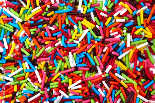 Colorful bright background, multi-colored sticks. Sweet nice background candy.