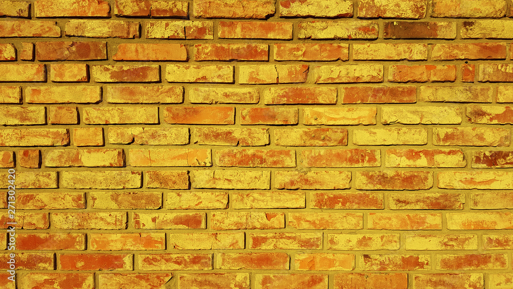 Facade Background Design Yellow Old Wall Texture Background