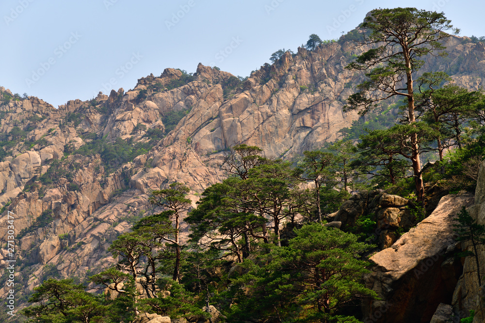 North Korea. Diamond mountains. Mt.Kumgang