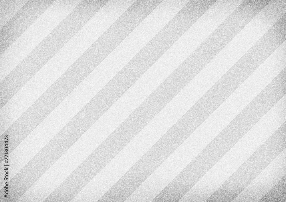 Fototapeta premium White diagonal striped paper background with vignette.