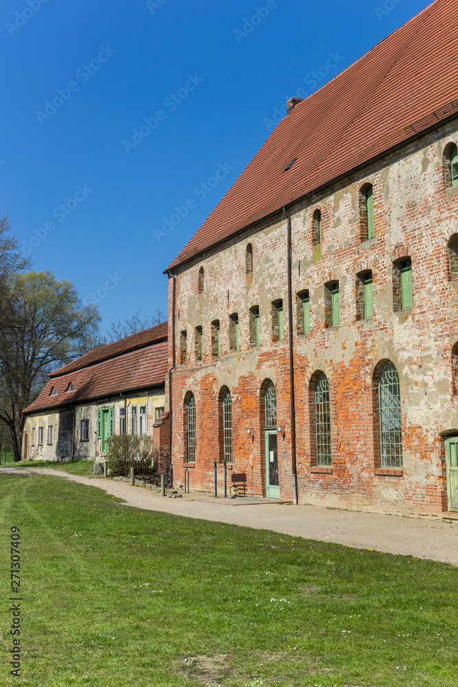 Historic buildings of the monastery in Dargun, Germany