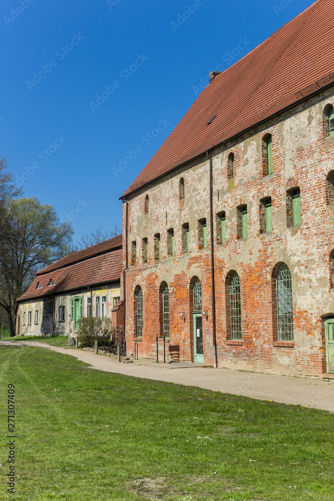 Historic buildings of the monastery in Dargun, Germany Historic buildings of the monastery in Dargun, Germany