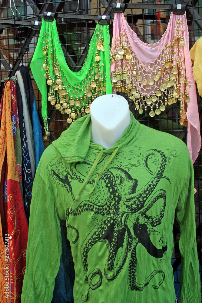 Blouse with Octopus Design