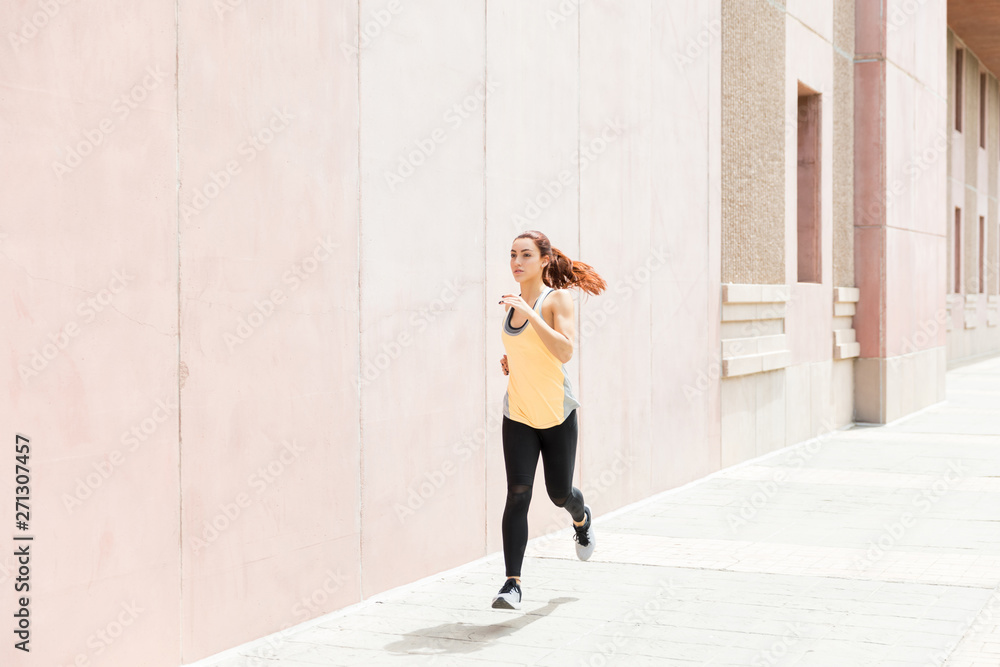 Fototapeta premium Every Step Taken Towards Fitness Pays Off