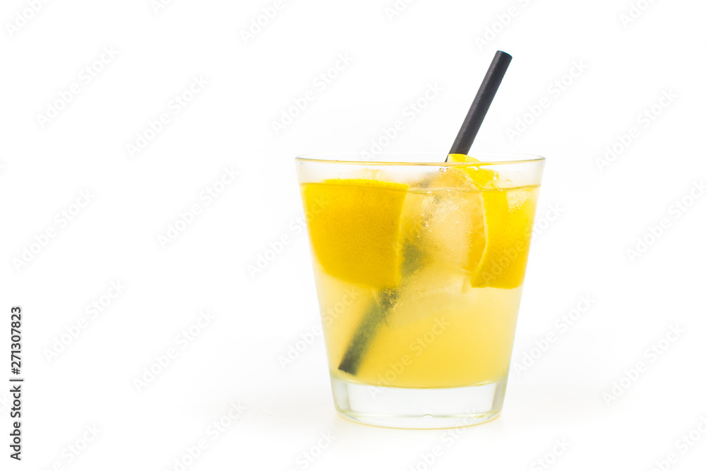 Persian lime Caipirinha. Persian lime Caipirinha.