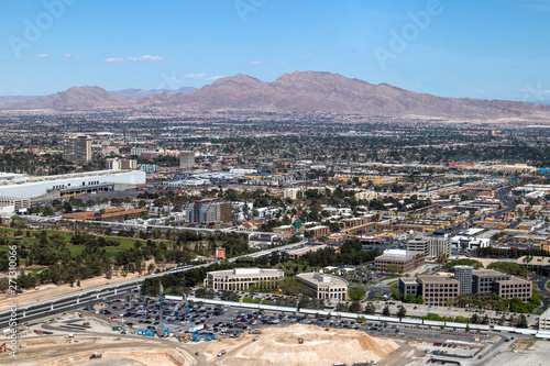 The Frenchman mountains in Vegas