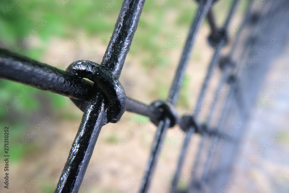 chain link fence chain link fence