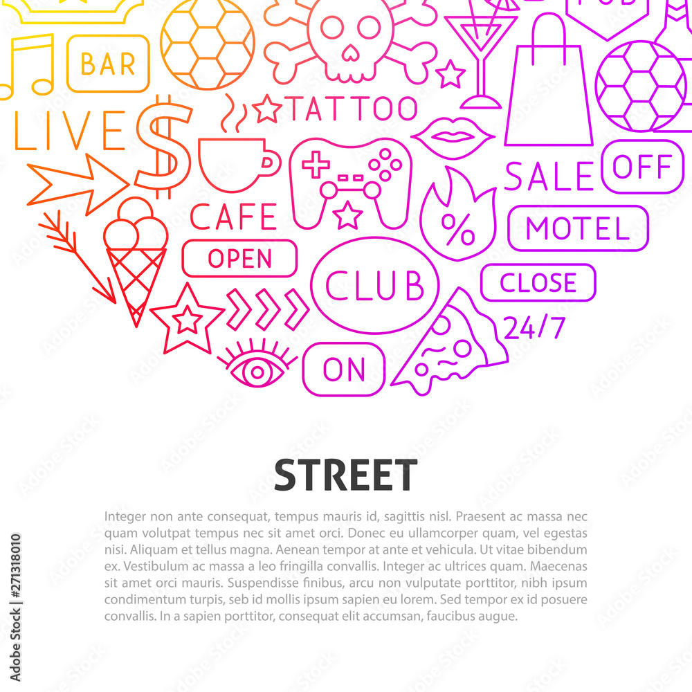 Street Line Concept Street Line Concept