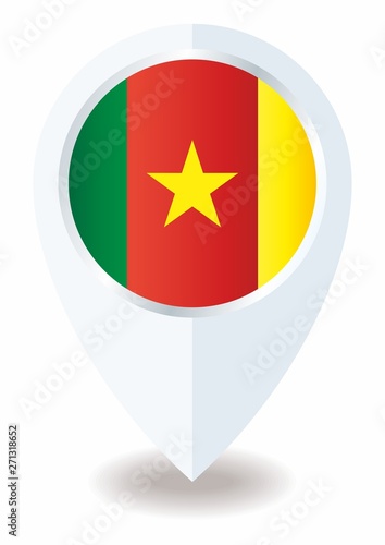 Free Download Flag of Cameroon, Republic of Cameroon. Template for award design, an official document with the flag of Cameroon. Bright, colorful vector illustration. - GFXLoad