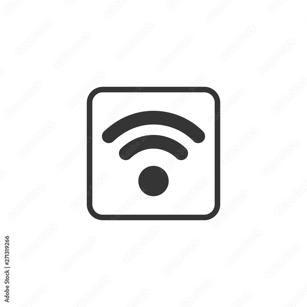 Wifi icon vector. Wifi signal sign modern web icon. wireless logo design inspiration Wifi icon vector. Wifi signal sign modern web icon. wireless logo design inspiration