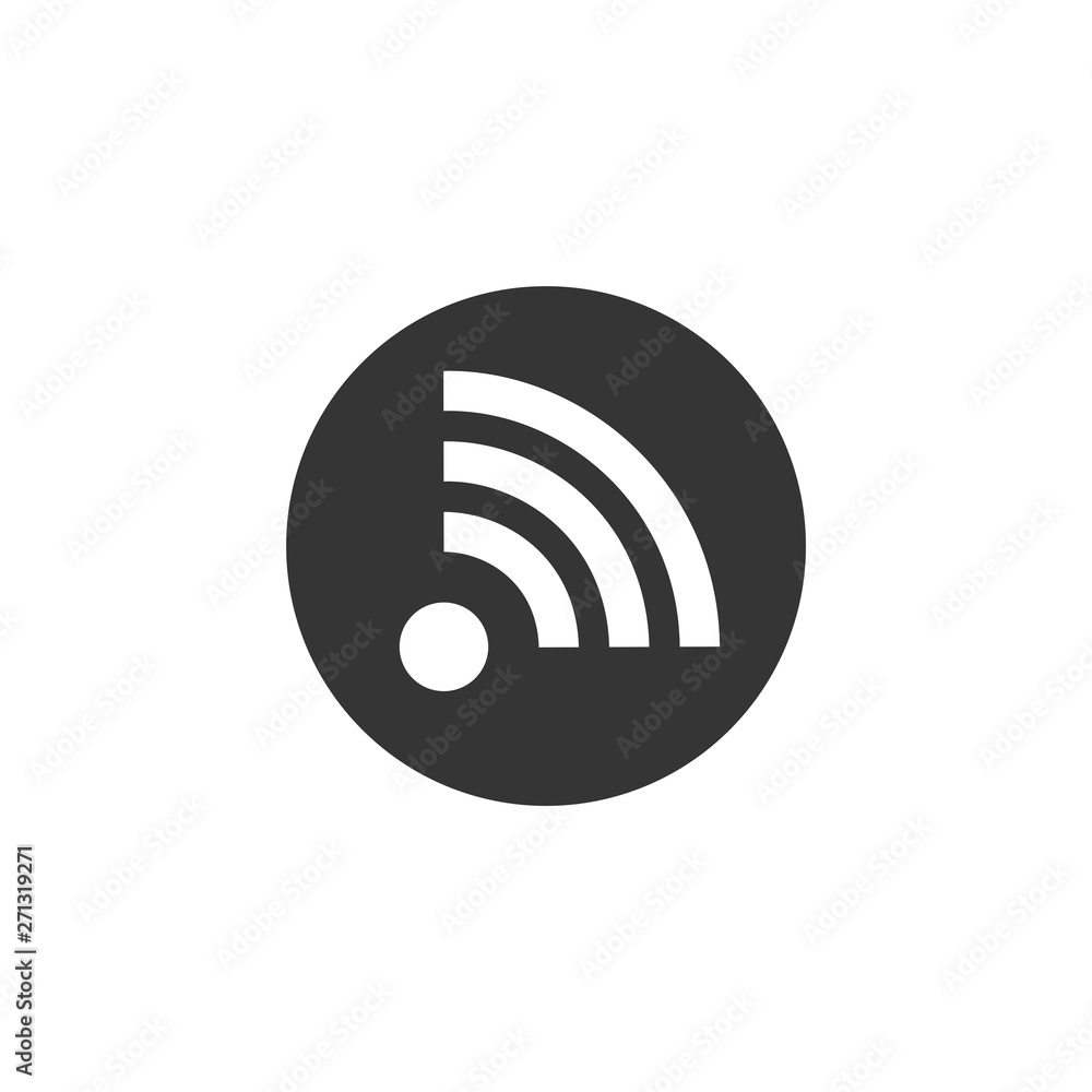 Wifi icon vector. Wifi signal sign modern web icon. wireless logo design inspiration Wifi icon vector. Wifi signal sign modern web icon. wireless logo design inspiration
