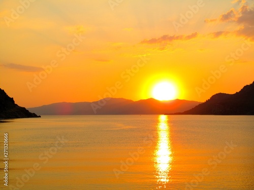 Turkey sunset