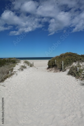 Sand beach in Geraldton, Australia Western Australia