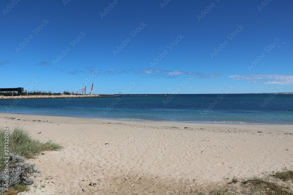 Sand beach in Geraldton, Australia Western Australia Sand beach in Geraldton, Australia Western Australia