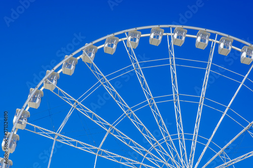 France, Marseille, big wheel at the Museum of European and Mediterranean Civilizations, MuCEM photo