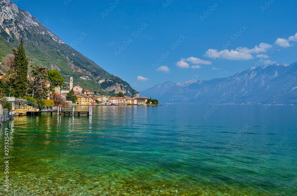 Italy, Lombardy, Lake Garda, Gargnano Italy, Lombardy, Lake Garda, Gargnano