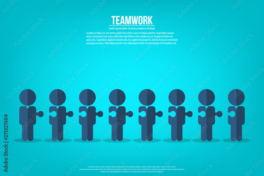 Teamwork. Business teamwork and partnership concept vector symbol. Idea of cooperation and collaboration. Teamwork. Business teamwork and partnership concept vector symbol. Idea of cooperation and collaboration.