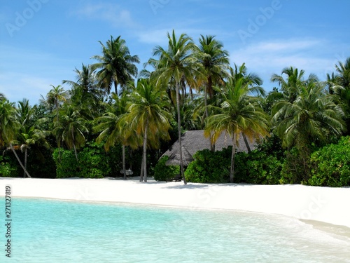 Maldives beach house