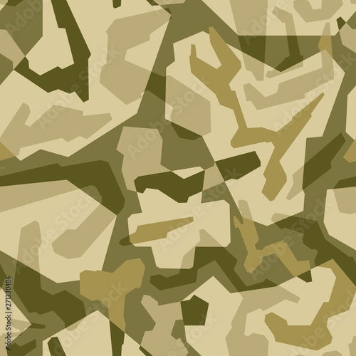 Vector seamless pattern. Abstract modern geometric camouflage for cloth  cars vehicles and weapons.