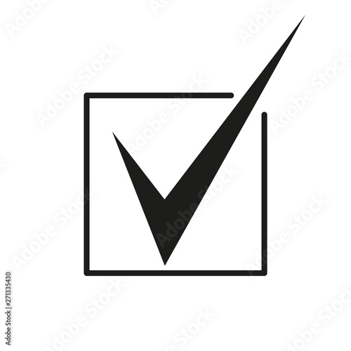 Check list button icon. Che...