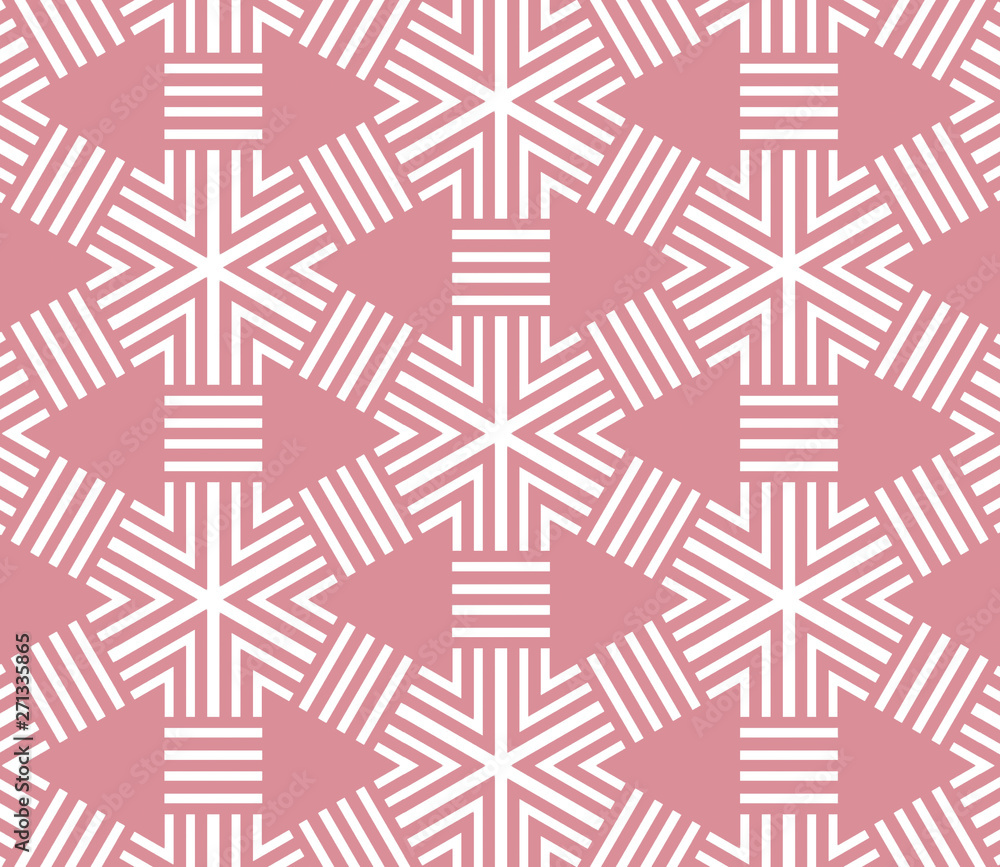 Pink and white pattern with geometric simple design, texture for girl Pink and white pattern with geometric simple design, texture for girl