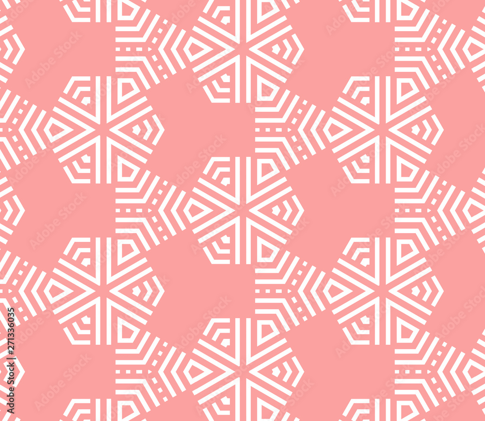 Pink and white pattern with geometric simple design, texture for girl Pink and white pattern with geometric simple design, texture for girl