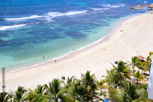 tropical beach and sea