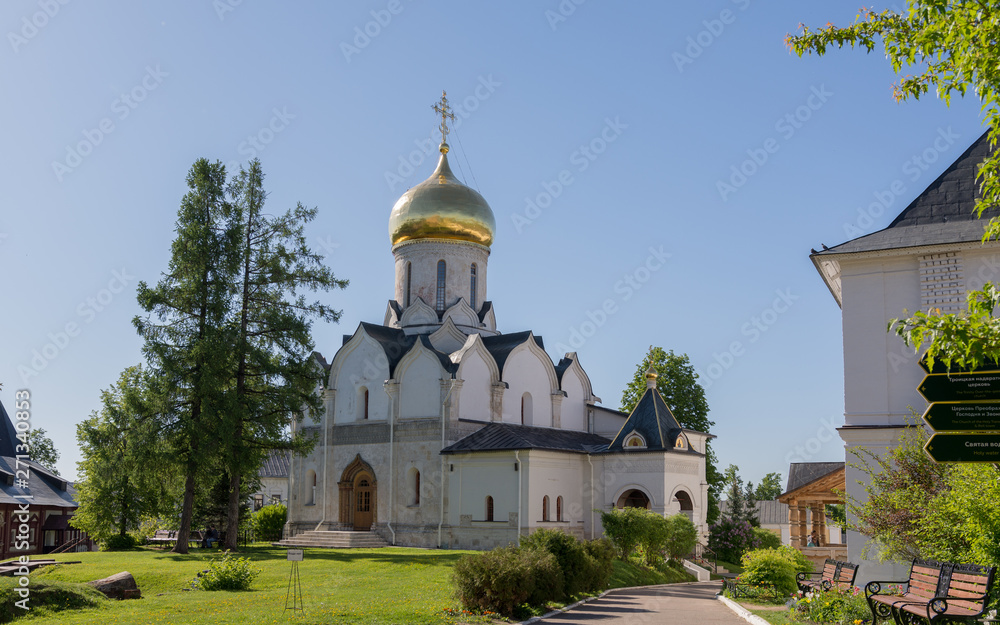 Russia Zvenigorod May 18, 2019, Savvino-Storozhevsky Monastery