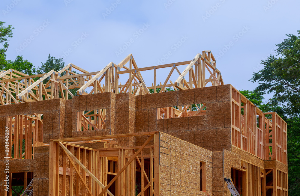 House timber frame for a progressing house a new development timber House timber frame for a progressing house a new development timber
