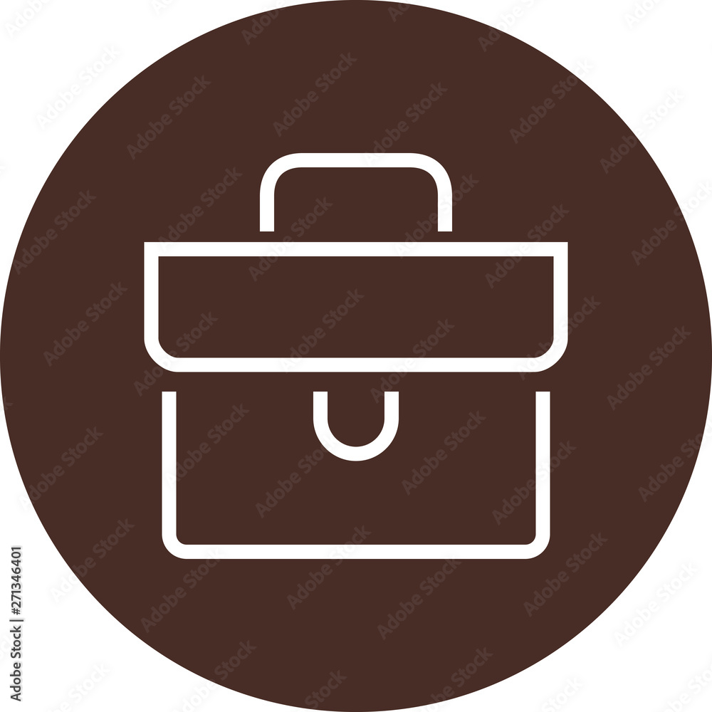 Briefcase Office Worker Outline Icon Briefcase Office Worker Outline Icon