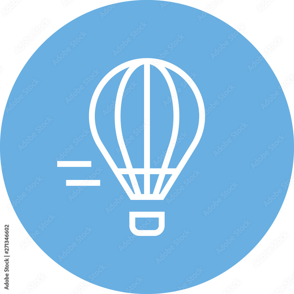 Hot Air Balloon Outline Icon Hot Air Balloon Outline Icon