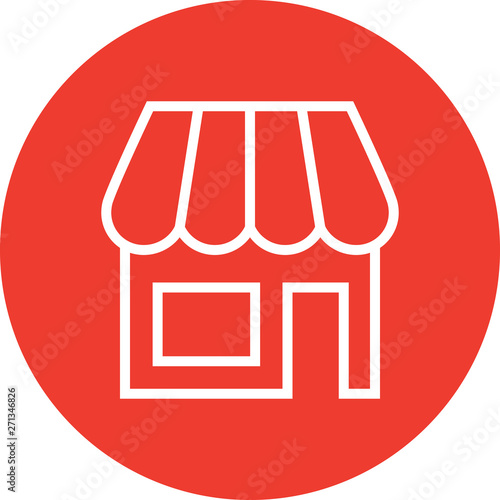 Retail Store Shop Outline Icon