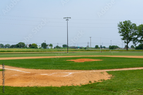 Wall Mural Baseball field