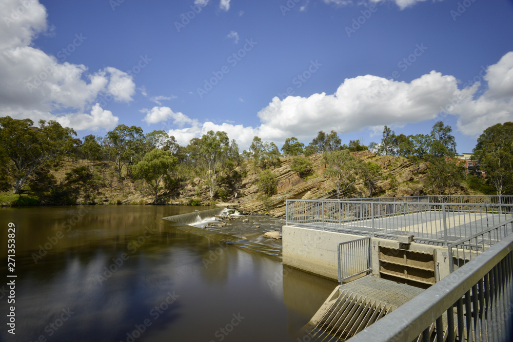 Dight Falls in Melbourne, Australia