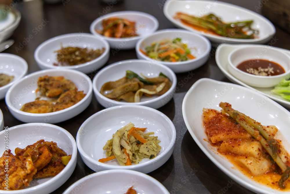 Korean style side dishes