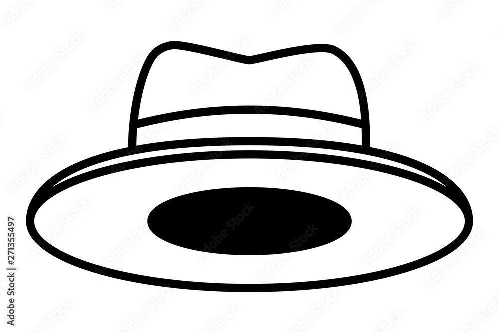 hat accessory on white background hat accessory on white background