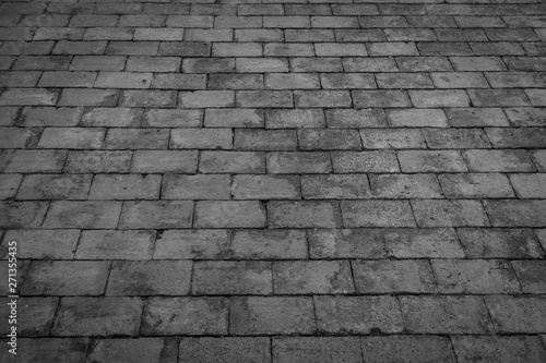 Old floor red brick wall texture