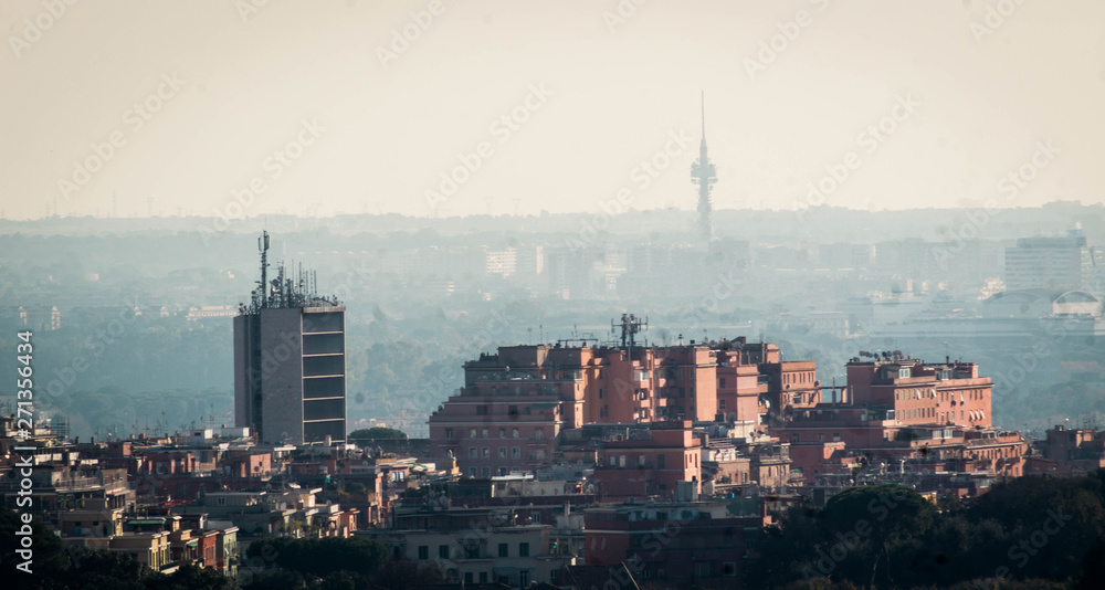 Obraz premium Rome seen from the dome of Saint Peter