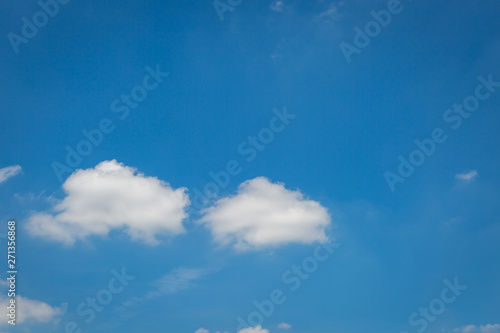 Blue sky and clouds background