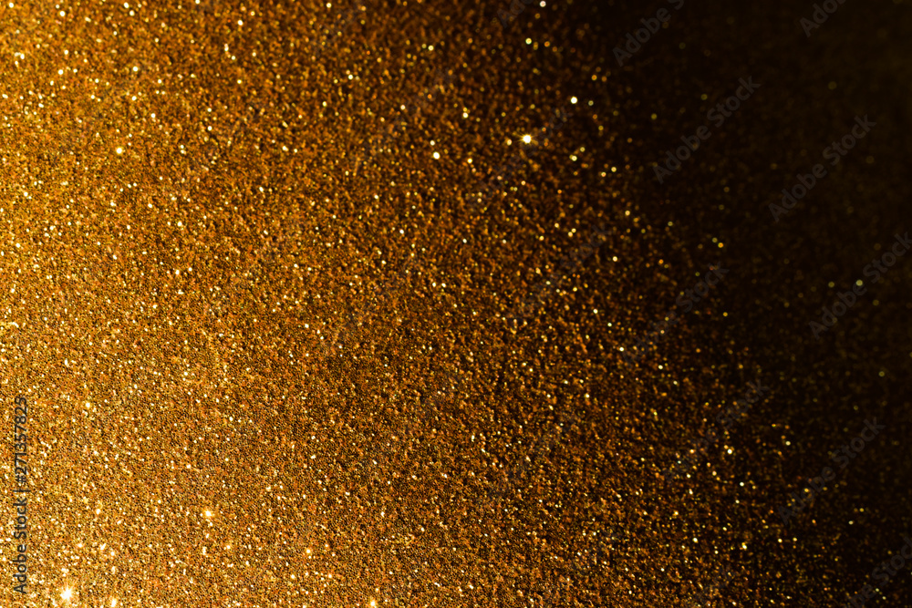 shine of golden glitter abstract background	