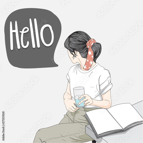 adult, art, background, blue, business, businessman, cartoon, color, concept, creative, cute, decoration, design, doodle, draw, drawing, green, hand, home, house, human, illustration, improvement, int