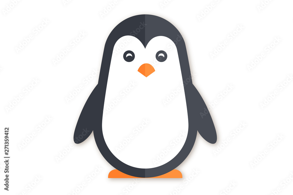 Fototapeta premium Cute Cartoon Animal