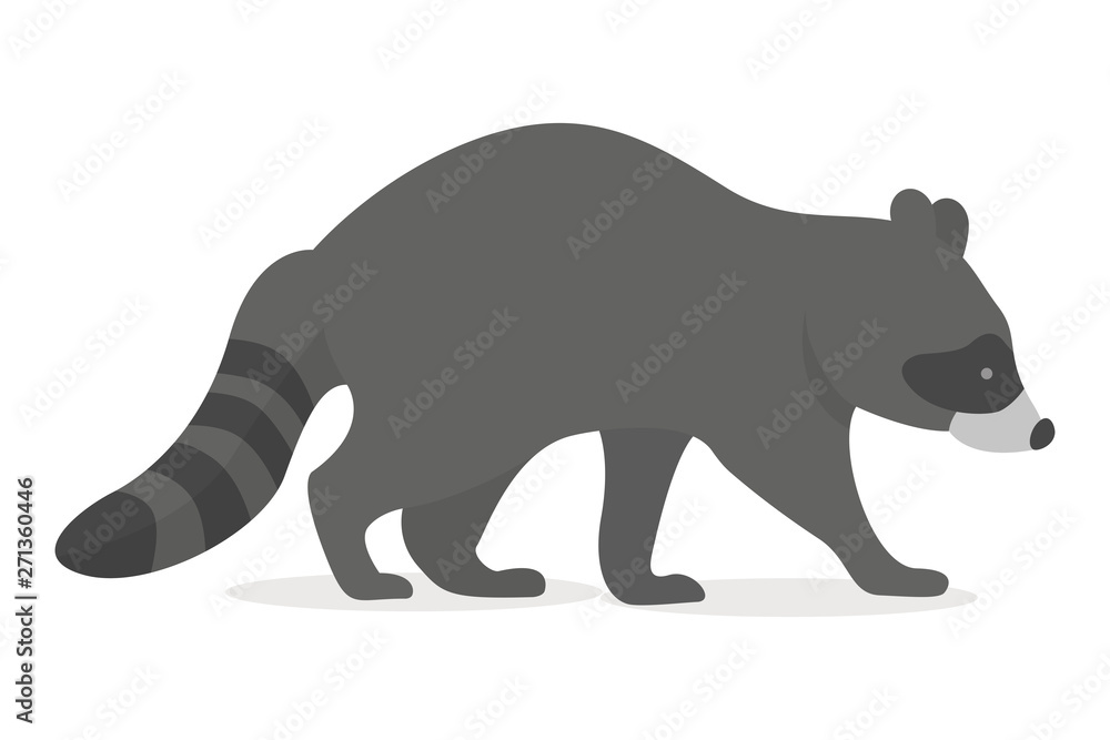 Fototapeta premium Cute Cartoon Animal